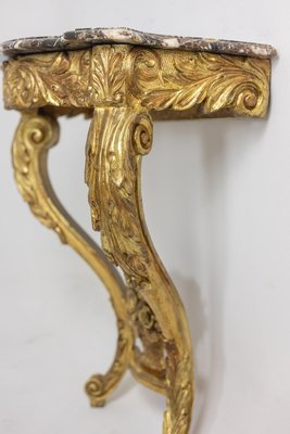 Louis XV Console in Gilded and Carved Wood, 1880s-CEJ-2020871