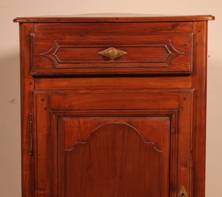 Louis XV Corner Cupboard in Cherry Wood-HPU-1262402