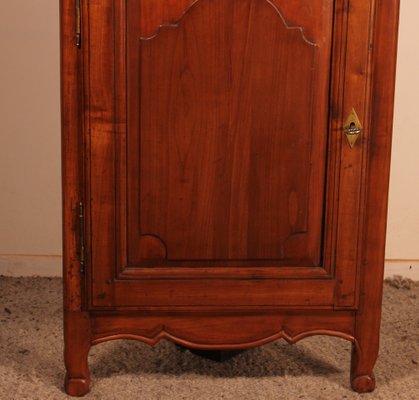 Louis XV Corner Cupboard in Cherry Wood-HPU-1262402