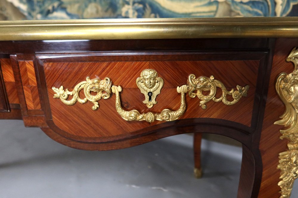 Louis XV Desk from Lesage, Paris, France