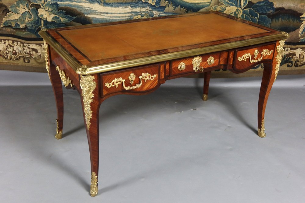 Louis XV Desk from Lesage, Paris, France