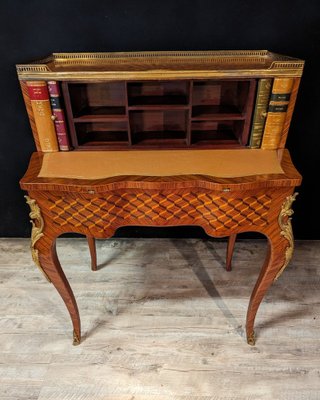 Louis XV Desk in Marquetry-IBO-1761556