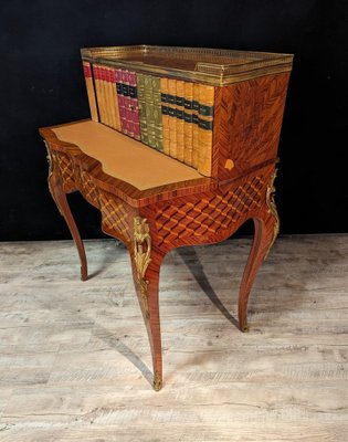 Louis XV Desk in Marquetry-IBO-1761556