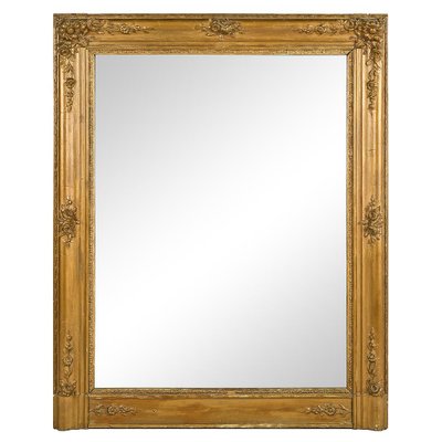 Louis XV Gilded Mirror-NQ-2040783