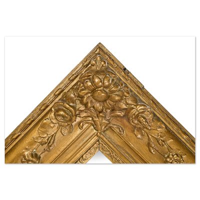 Louis XV Gilded Mirror-NQ-2040783