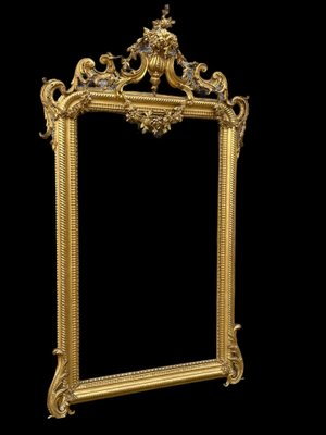 Louis XV Giltwood Mirror-SDV-1047831