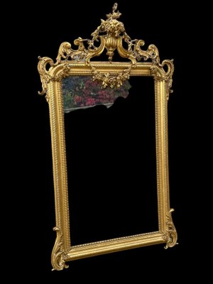 Louis XV Giltwood Mirror-SDV-1047831