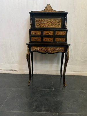 Louis XV Gold and Bronze Desk, 1950s-IJR-731956