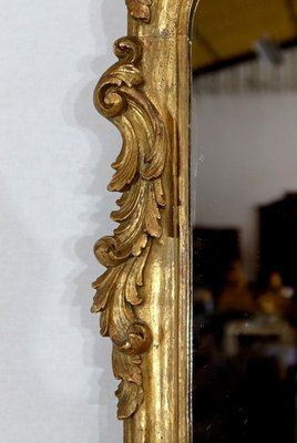 Louis XV Gold Wooden Rock Mirror, 1900s-RVK-1316681