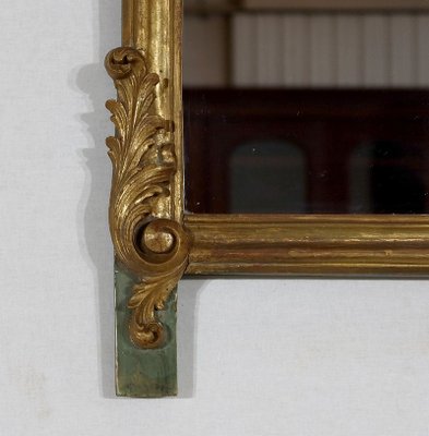 Louis XV Gold Wooden Rock Mirror, 1900s-RVK-1316681