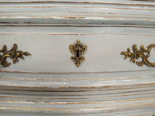 Louis XV Gray Blue Dresser-EAD-1777994