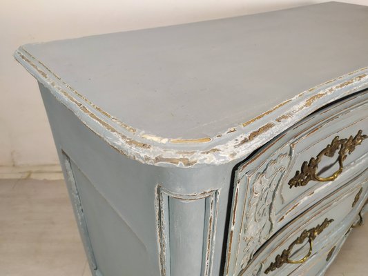 Louis XV Gray Blue Dresser-EAD-1777994