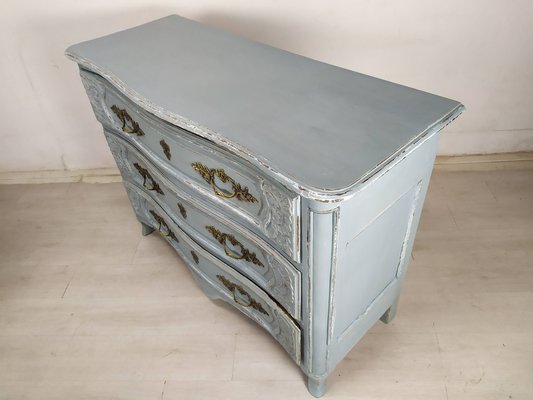 Louis XV Gray Blue Dresser-EAD-1777994