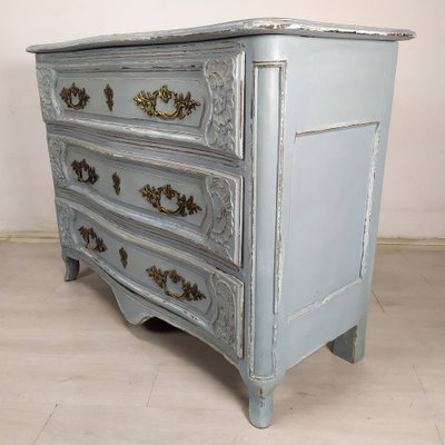 Louis XV Gray Blue Dresser-EAD-1777994