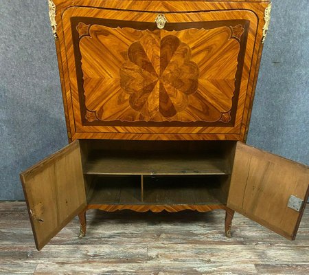 Louis XV Marquetry Secretaire, 1750-MWB-903820