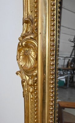 Louis XV Mirror in Gilt Wood, Early 19th Century-RVK-1754688