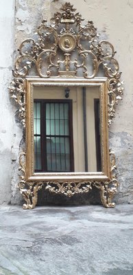 Louis XV Mirror in Golden Wood-AKA-1790713