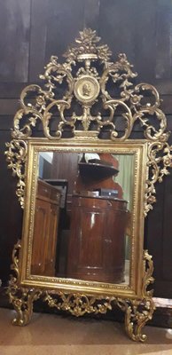 Louis XV Mirror in Golden Wood-AKA-1790713