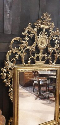 Louis XV Mirror in Golden Wood-AKA-1790713