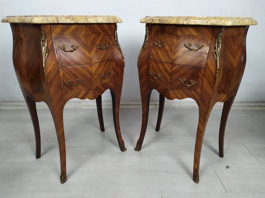 Louis XV Nightstands, 1930s, Set of 2-EAD-1724010