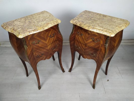 Louis XV Nightstands, 1930s, Set of 2-EAD-1724010