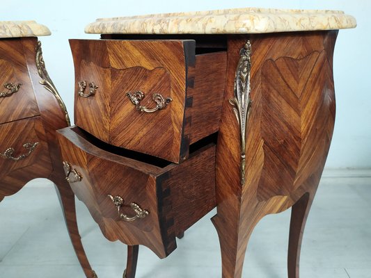 Louis XV Nightstands, 1930s, Set of 2-EAD-1724010