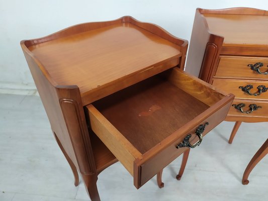 Louis XV Nightstands, 1970s, Set of 2-EAD-1816222