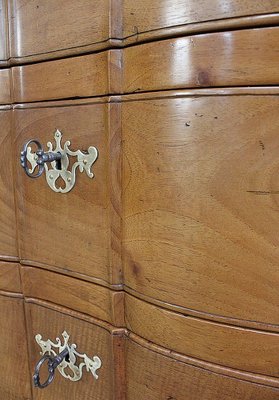 Louis XV Period Nantaise Dresser in Yellow Mahogany, 1700s-RVK-980101