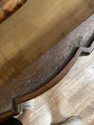 Louis XV Provencal Bowfront Chest of Drawers in Natural Wood, 1880-1900-MWB-1342063