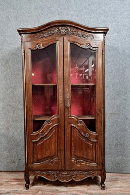 Louis XV Provencal Cabinet in Oak, 1900s-MWB-1402871