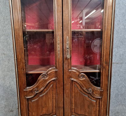 Louis XV Provencal Cabinet in Oak, 1900s-MWB-1402871