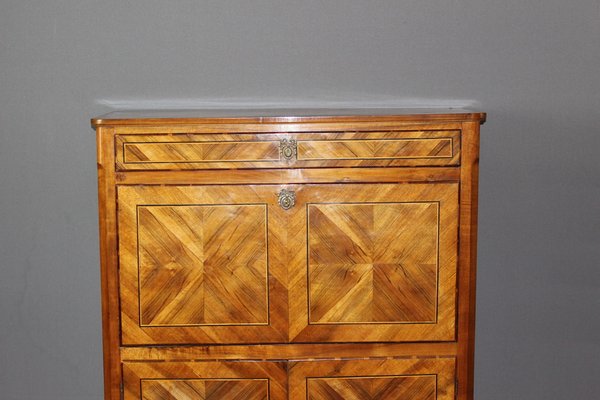 Louis XV Secretary in Walnut Marquetry-BCR-1193712