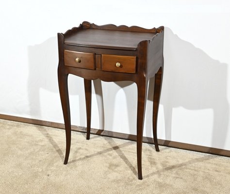 Louis XV Small Walnut Living Room Table, 1930s-RVK-1792536