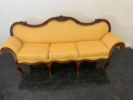 Louis XV Solid Conversation Sofa-IJR-1238762