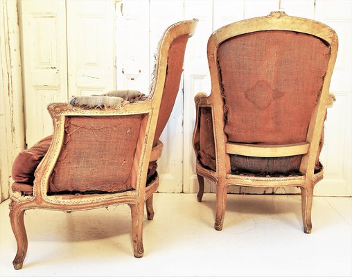 Louis XV Style Bergere Armchair, 1940s-DKC-604931