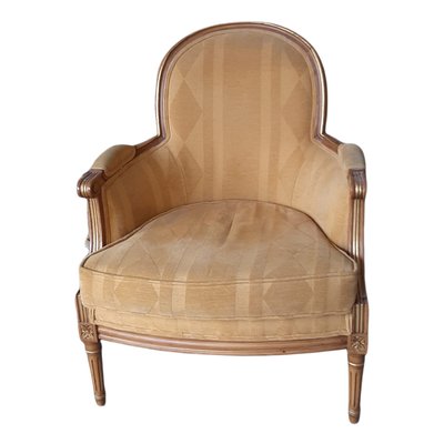 Louis XV Style Bergere Armchair-TCS-1072627