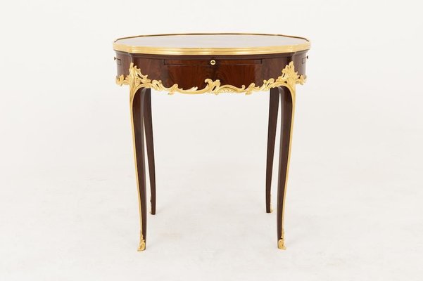 Louis XV Style Bouillotte Table in Kingwood, Late 19th Century-CEJ-626691