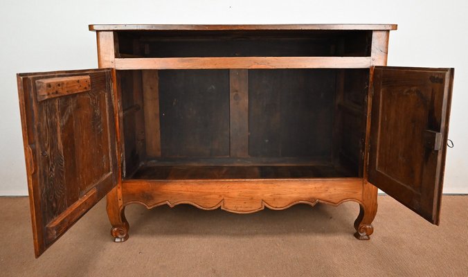 Louis XV Style Buffet in Light Oak, Mid-19th Century-RVK-1406527