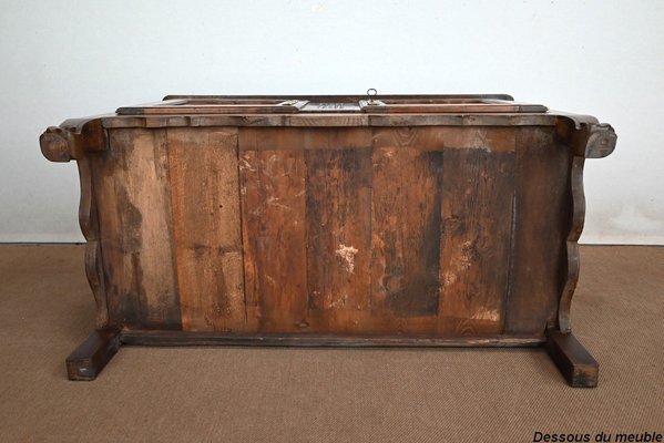 Louis XV Style Buffet in Light Oak, Mid-19th Century-RVK-1406527