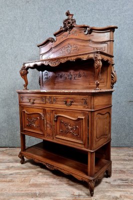 Louis XV Style Buffet in Walnut-MWB-1773344