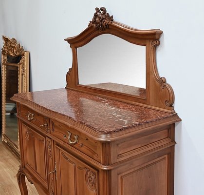 Louis XV Style Buffet in Walnut, Early 20th Century-RVK-1754493