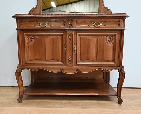 Louis XV Style Buffet in Walnut, Early 20th Century-RVK-1754493