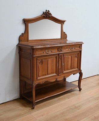 Louis XV Style Buffet in Walnut, Early 20th Century-RVK-1754493