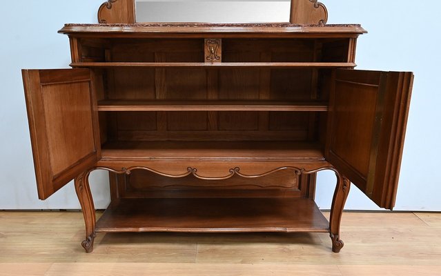 Louis XV Style Buffet in Walnut, Early 20th Century-RVK-1754493