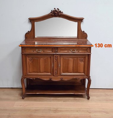 Louis XV Style Buffet in Walnut, Early 20th Century-RVK-1754493