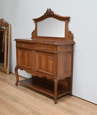 Louis XV Style Buffet in Walnut, Early 20th Century-RVK-1754493