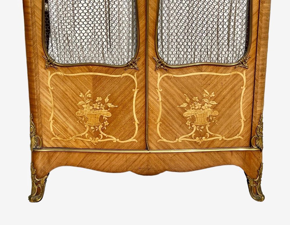 Louis XV Style Cartonnier Showcase by Théodore Millet