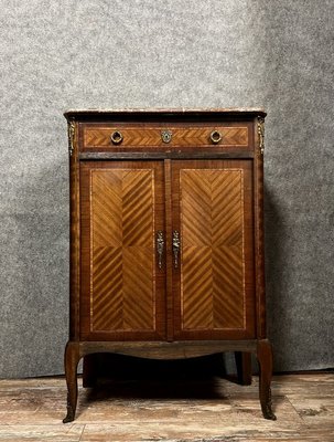 Louis Xv Style Ceremonial Buffet in Marquetry, 1850s-MWB-2028023