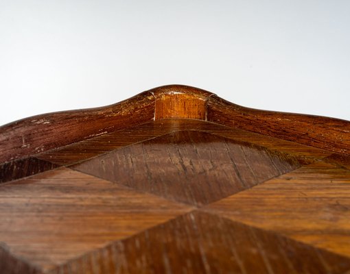 Louis XV Style Chiffonnier Chest or Writing Table in Walnut, 19th Century-UQL-1298507