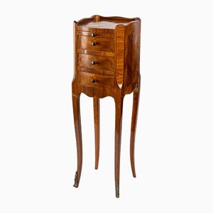 Louis XV Style Chiffonnier Chest or Writing Table in Walnut, 19th Century-UQL-1298507